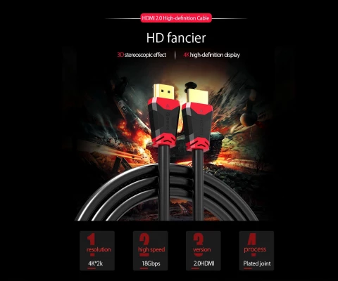 Orico HDMI 2.0 cable Male-Male